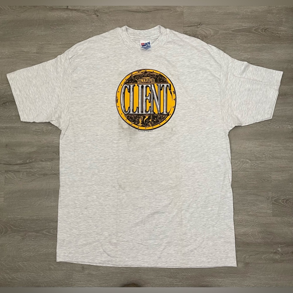 Vintage 1994 The Client Shirt Men’s Size XL Warner Bros